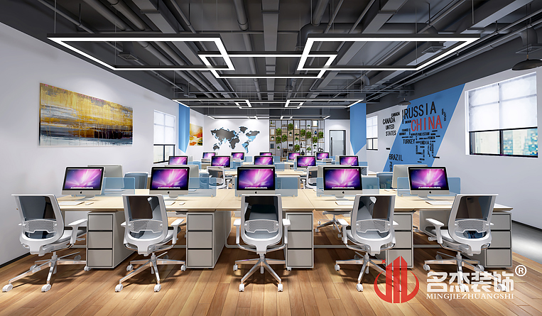 辦公區(qū)域裝修設計