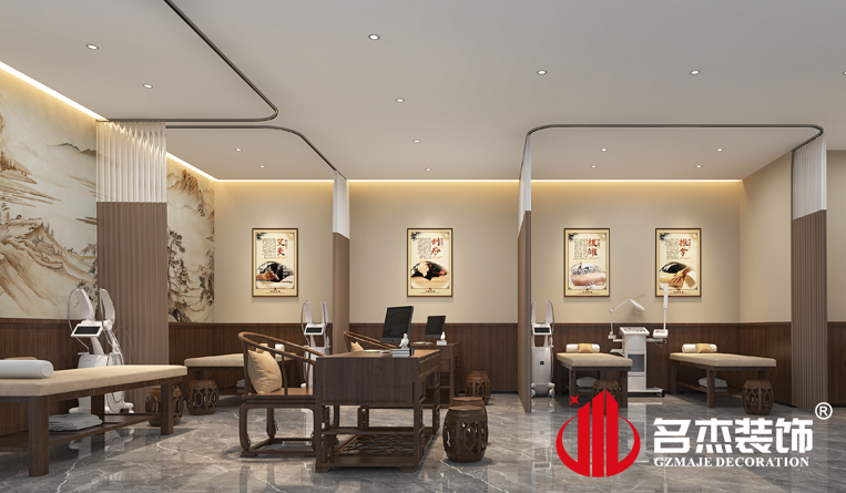 中醫(yī)理療室裝修設(shè)計(jì)效果